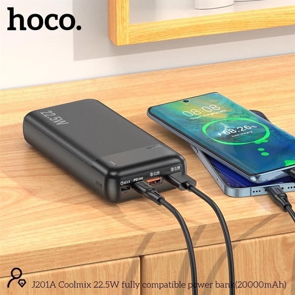 Hoco J201A Power Bank 22.5W , 20000mAh