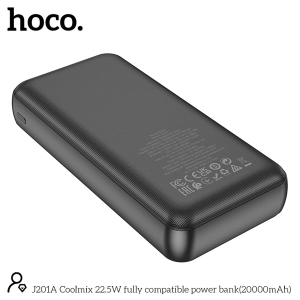Hoco J201A Power Bank 22.5W , 20000mAh