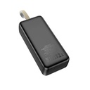 Hoco J111B PowerBank 30000mAh, 2x USB, USB-C, Micro-USB, PD30W, s LED