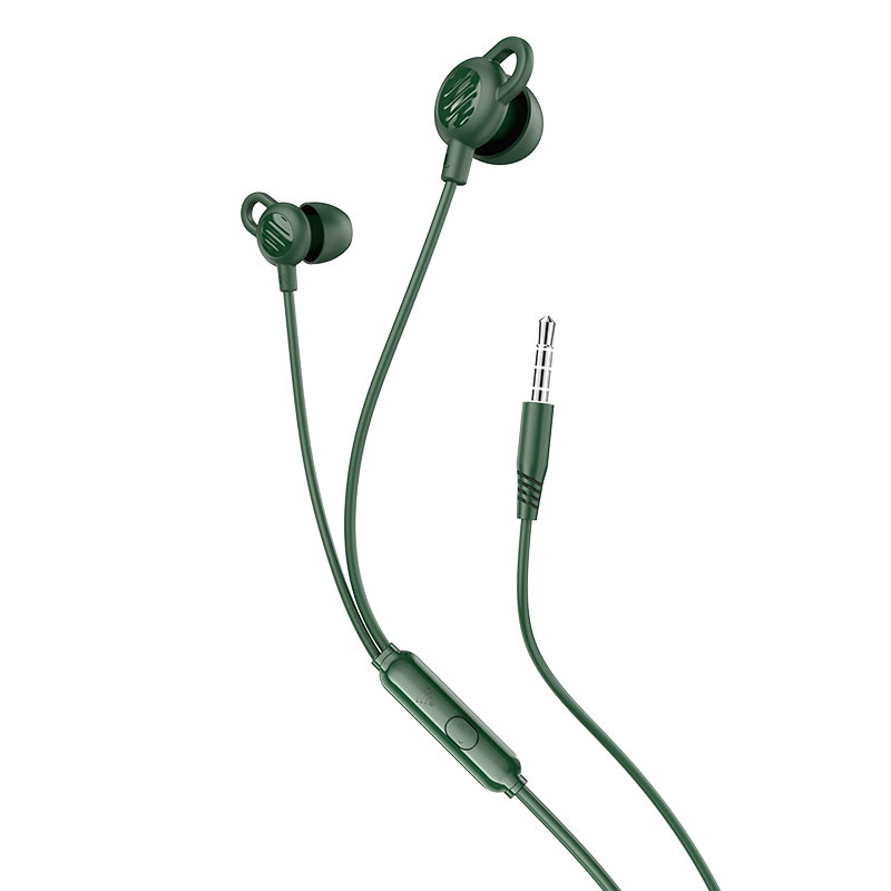 Hoco Wired earphones 3.5mm “M89 Comfortable” with mic