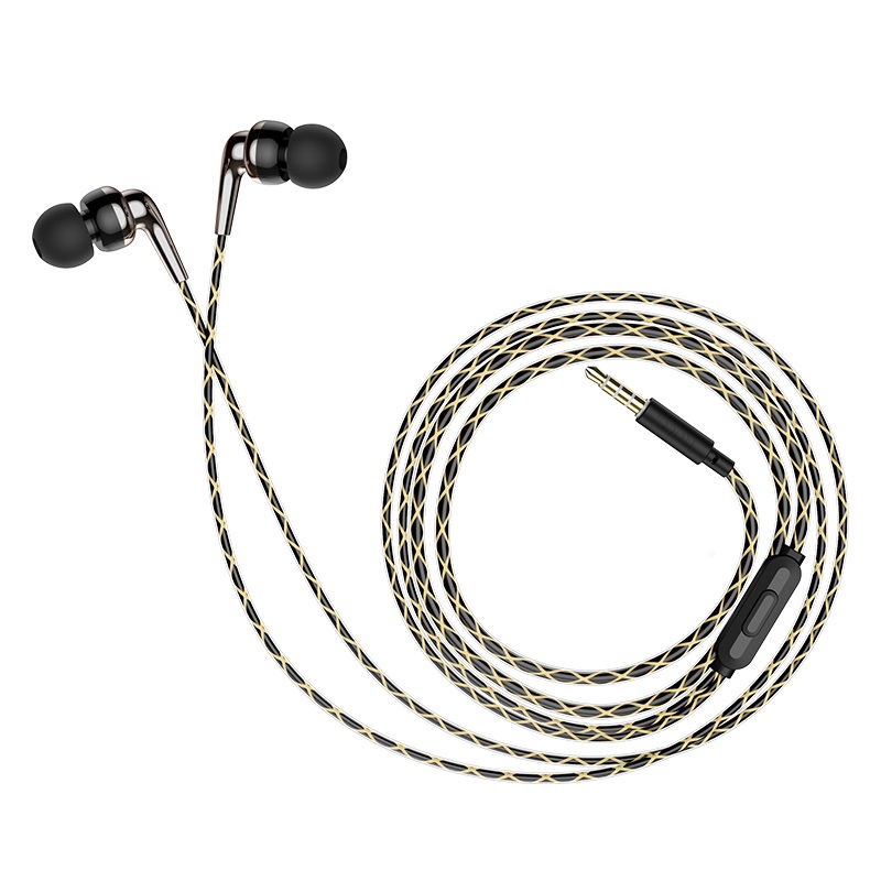 HOCO Wired earphones 3.5mm “M71 Inspiring” with mic