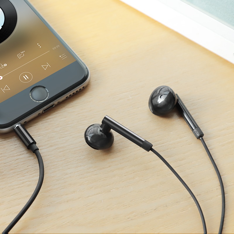 HOCO Wired earphones 3.5mm “M53 Exquisite sound” with microphone
