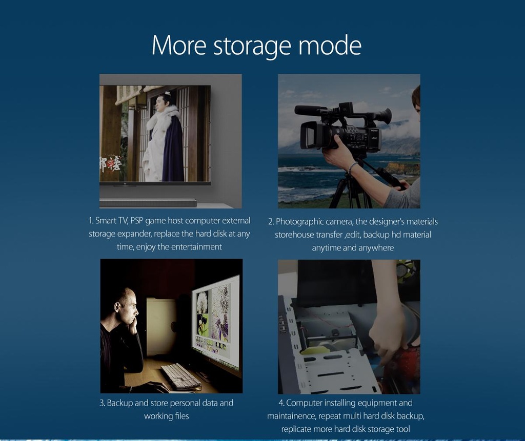 ORICO 2.5-Inch Hard Drive Enclosure (258US3)