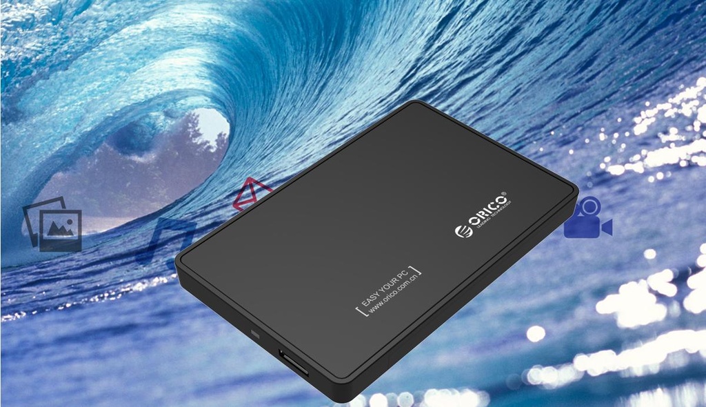 ORICO 2.5-Inch Hard Drive Enclosure (258US3)