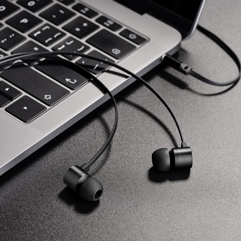 HOCO Wired Earphones 3.5mm “M63 Ancient sound” with microphone