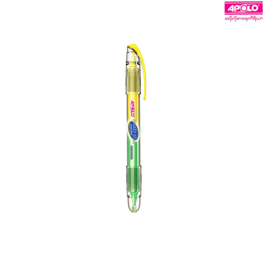 Apolo Highlighter 2-Way Pen