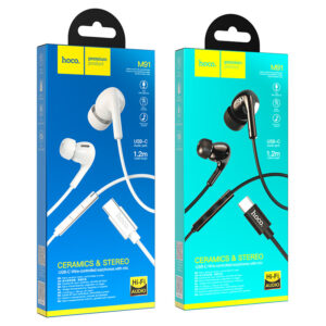 HOCO Wired earphones Type-C “M91 Shelly” with mic