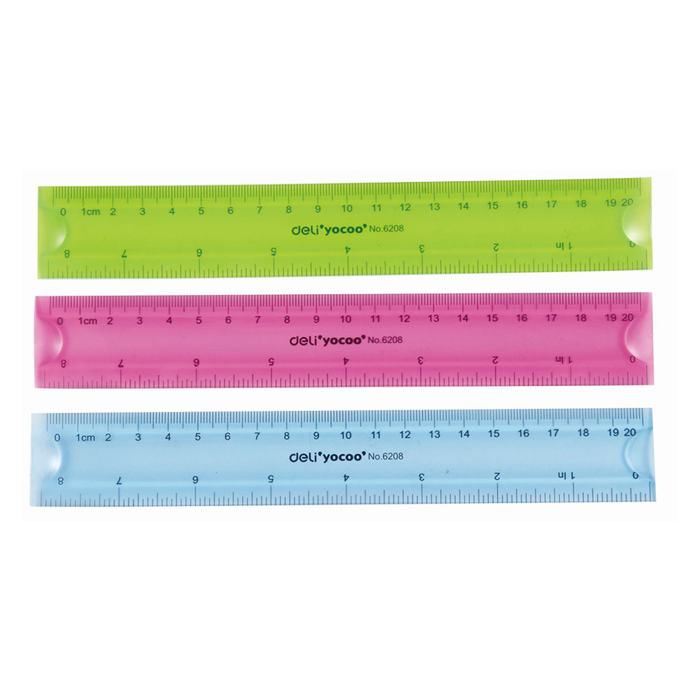 Deli - Ruler E6208 (1pcs)