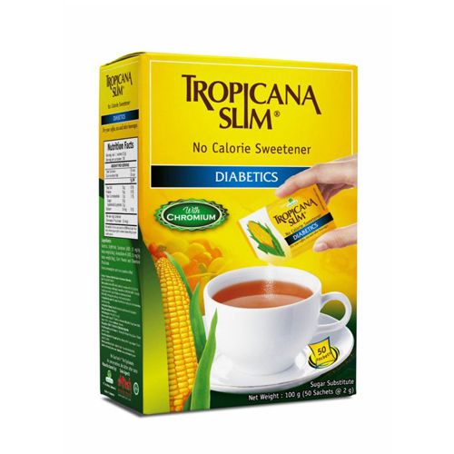 [BSPTCMTPCNSSD10G] Tropicana Slim Sweetener Diabetics (50 Sachets)