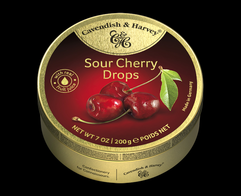 Cavendish & Harvey Candy Single Fruit (200g) (Sour Cherry)