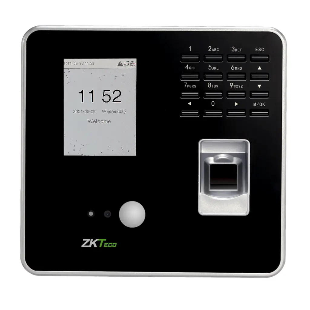 ZKTeco Fingerprint ,Face , Card , User Time Attendance Machine (MB20-VL)