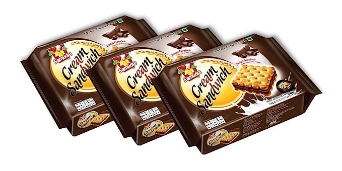 Samudra Cream Sandwich Chocolate (190G)
