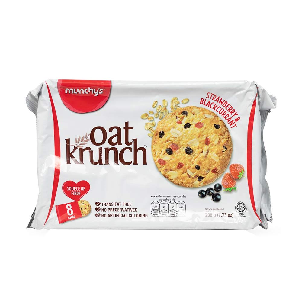 Munchy's Oat Krunch Strawberry Cookie (208g)
