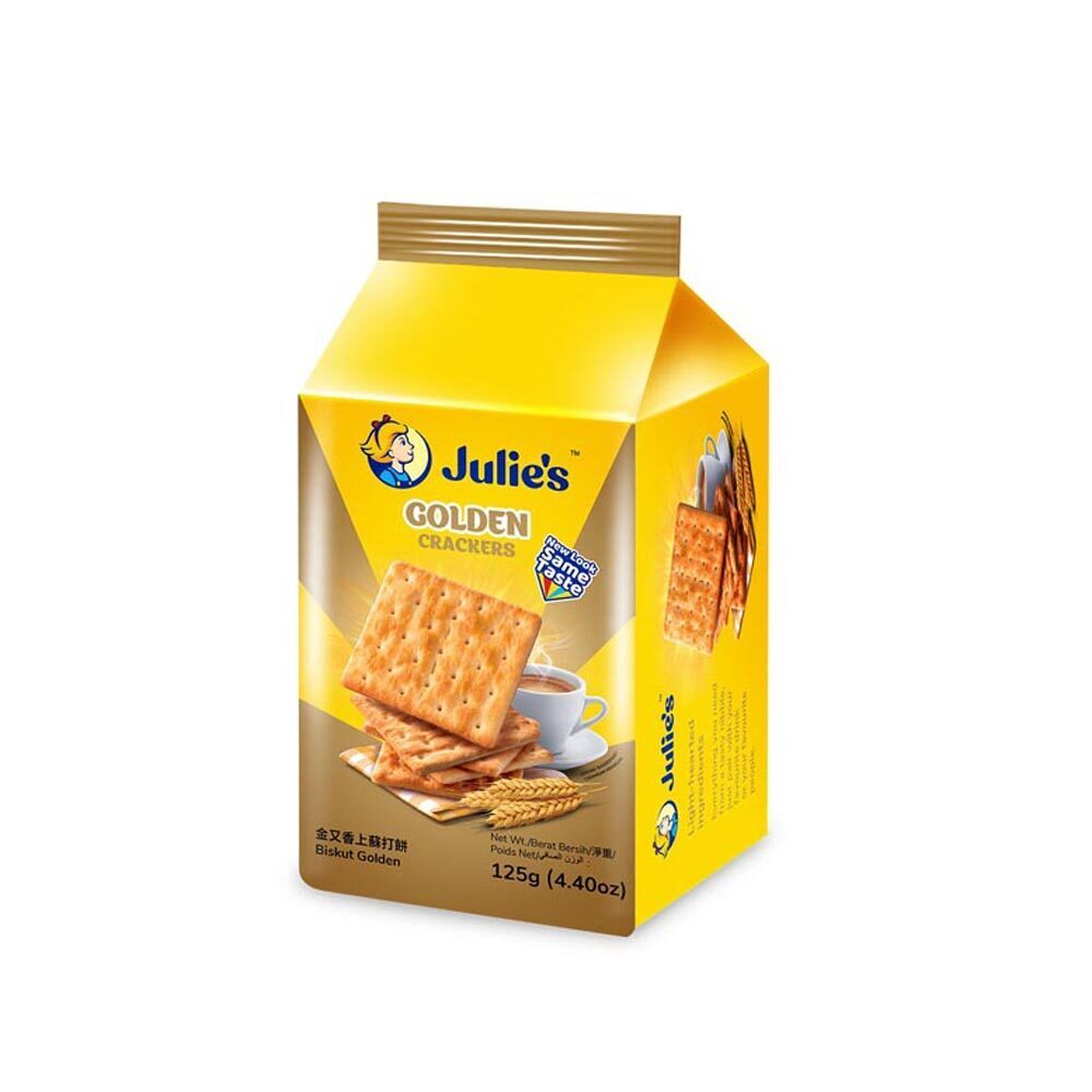 Julie's Golden Crackers (125g)