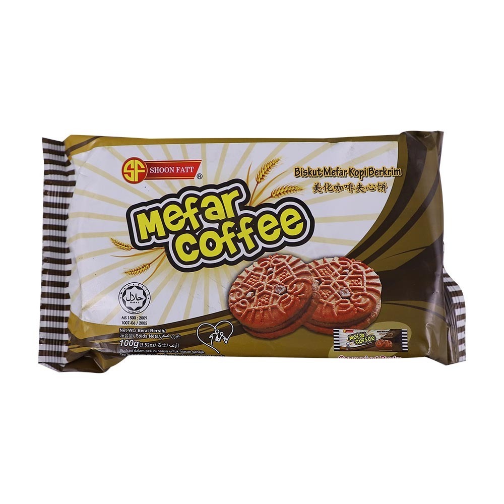 Shoon Fatt Sandwich Biscuit Coffee Cream (100g)