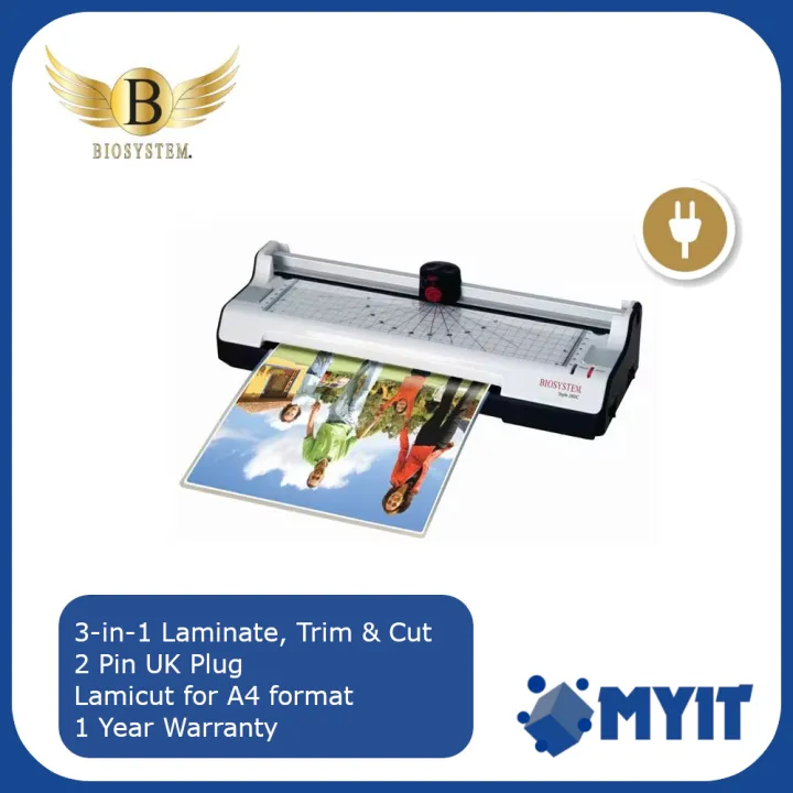 [BSOENSLN5IN1260CA4] Biosystem 5in1 Lamicut 260C A4 Laminator 