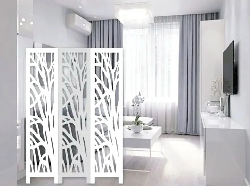 PVC Temporary Partitions ( 3 Fold)  (Model-1)