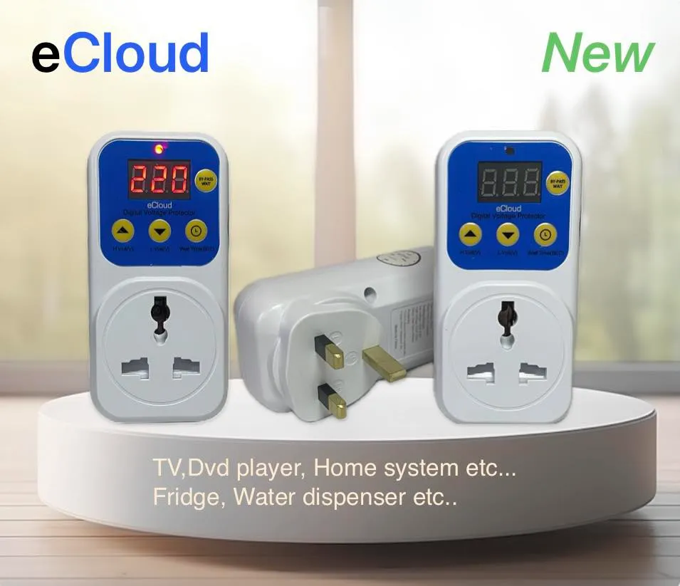 [PROD-20401-ECL-13A-ED--50H-230-1YE] Ecloud 13A Adjustable Voltage & Delay Safeguard