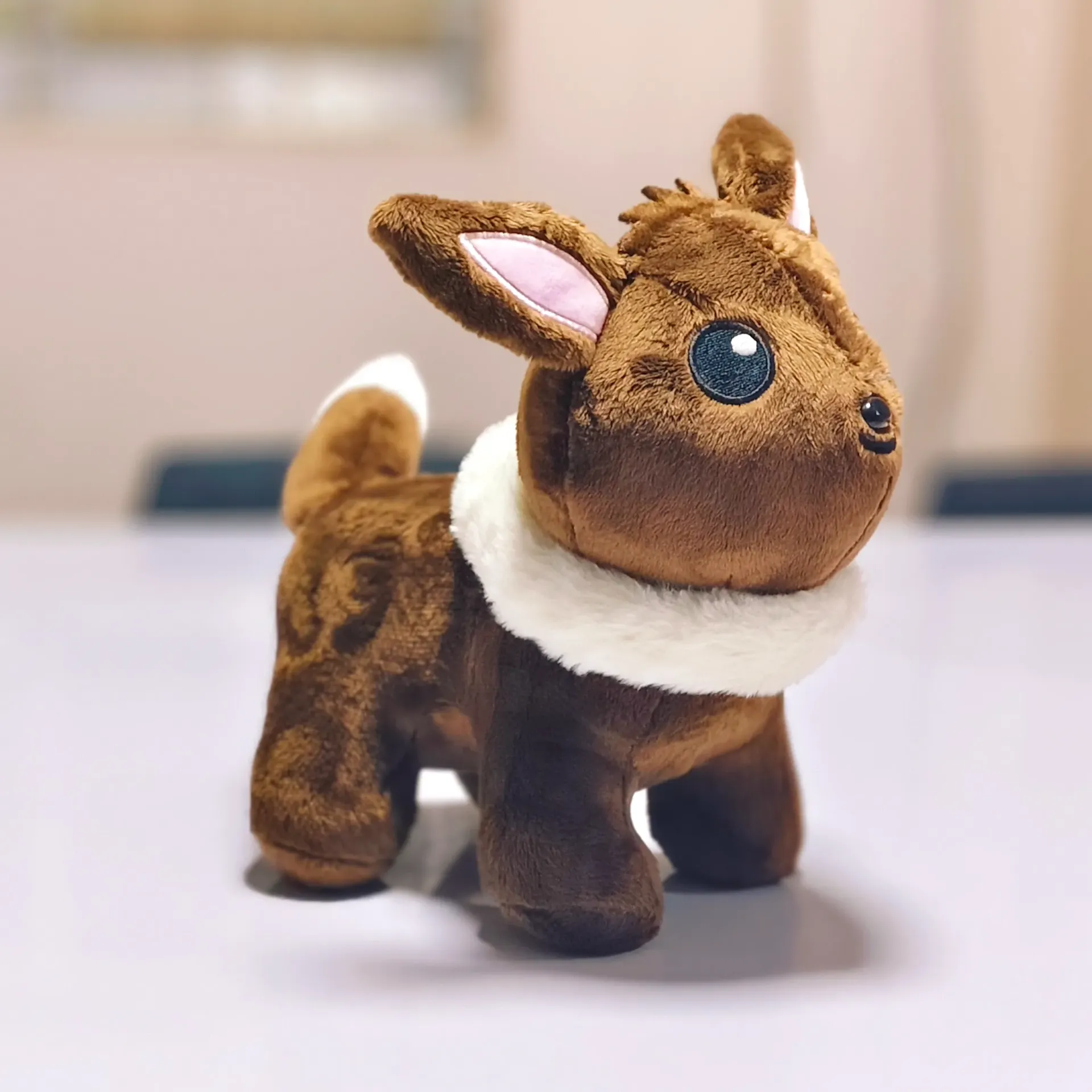 Pokémon Male Eevee Plush Toy ( 8.5 x 8 inc)