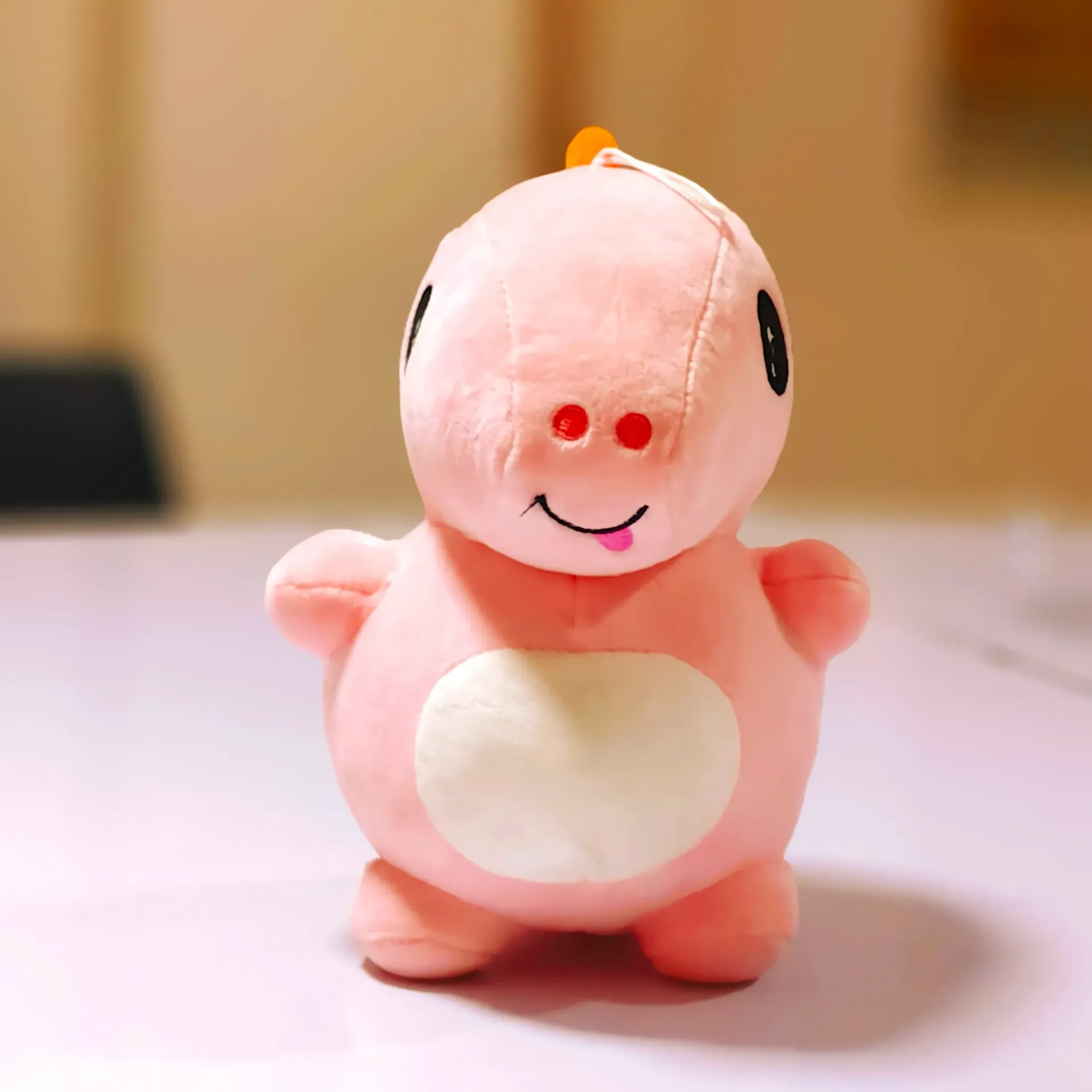 Pink Dinosaur Plush Toy for kids ( 7 x 8.7 inc)