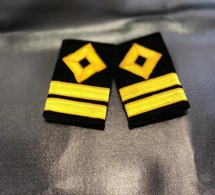 Marine Merchant Navy Epaulettes ( 2nd Officer )