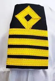 Marine Merchant Navy Epaulettes ( Captain )