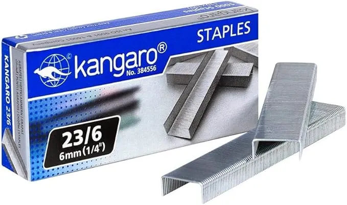 Kangaro Stapler Pin 23/6 Heavy Duty (PACK OF 20 BOXES)