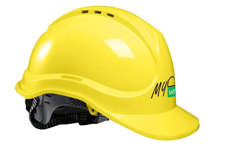 MySafety ABS Safety Helmet (White)