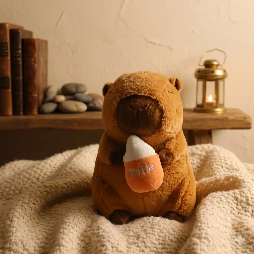 Baby Capybara Plush Toy  for kids 11 inches (27.5cm )