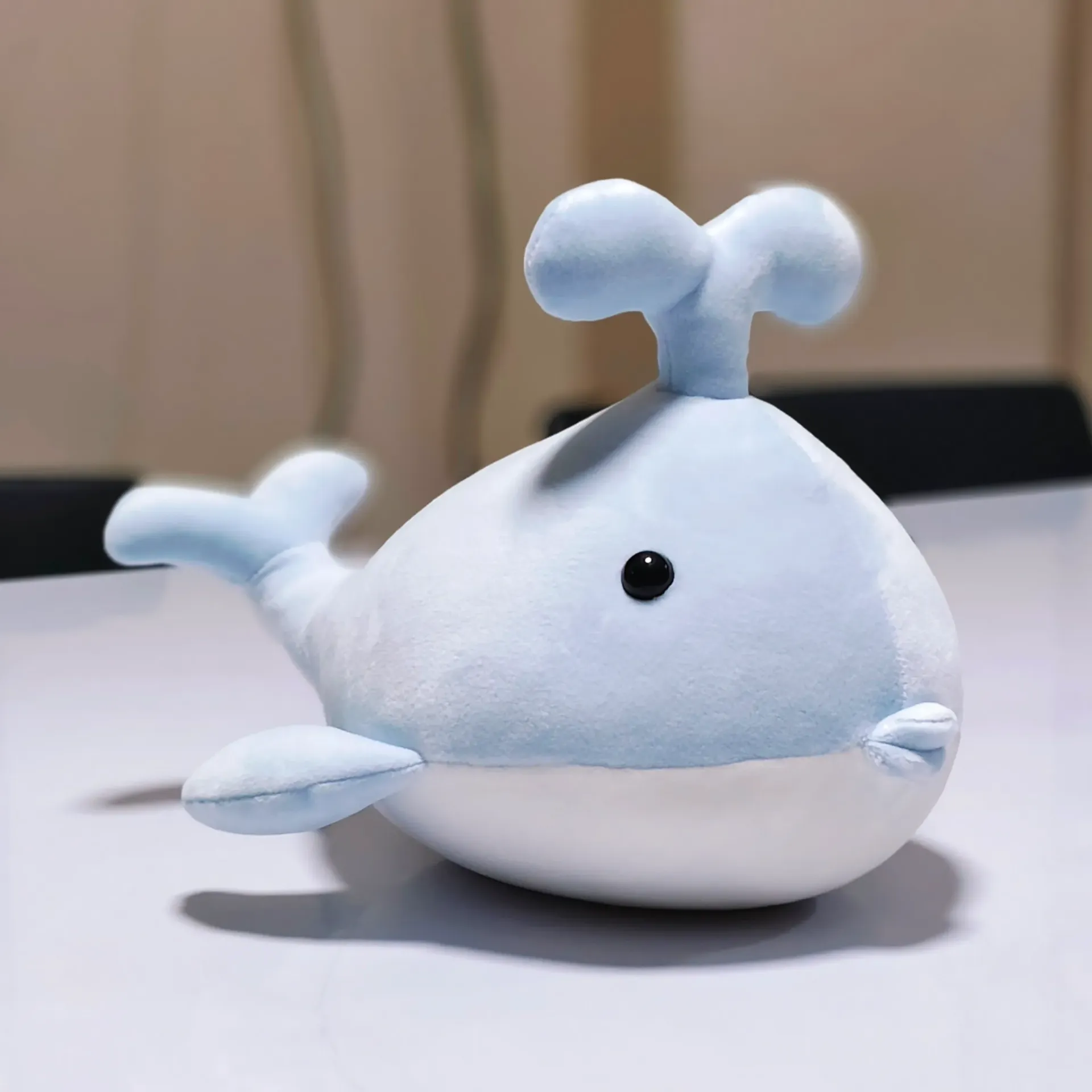 Dreamy Blue Whale  Plush Toy 8 inches ( 20 cm )