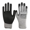 WORKSAFE PU3003 CUT 5 SAFETY GLOVES CUT-RESISTANT GLOVES