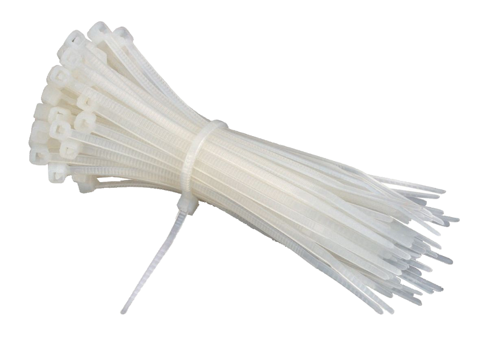 [PROD-20963-CAB-10X-100-WHI] Cable Ties ( White ) (10x150mm)