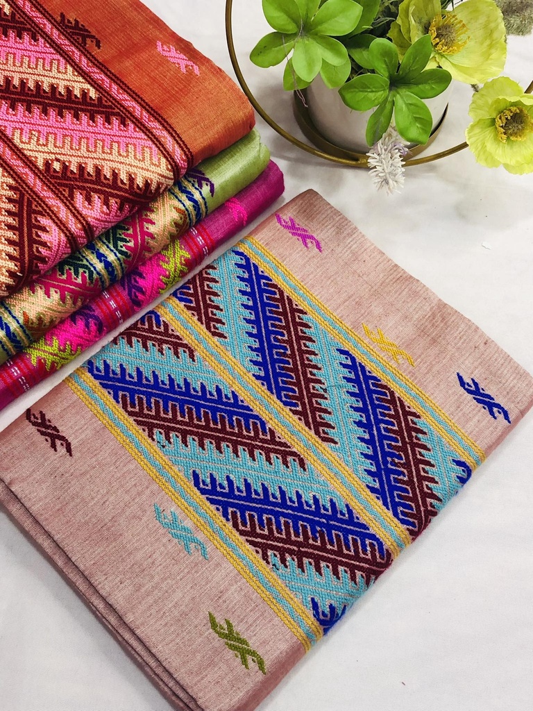 ရိုးရာလရှီးလုံချည်နှင့်ပိတ်ဖောက်ဇာ ( ၂ကိုက် + ၁ကိုက်)    (001)