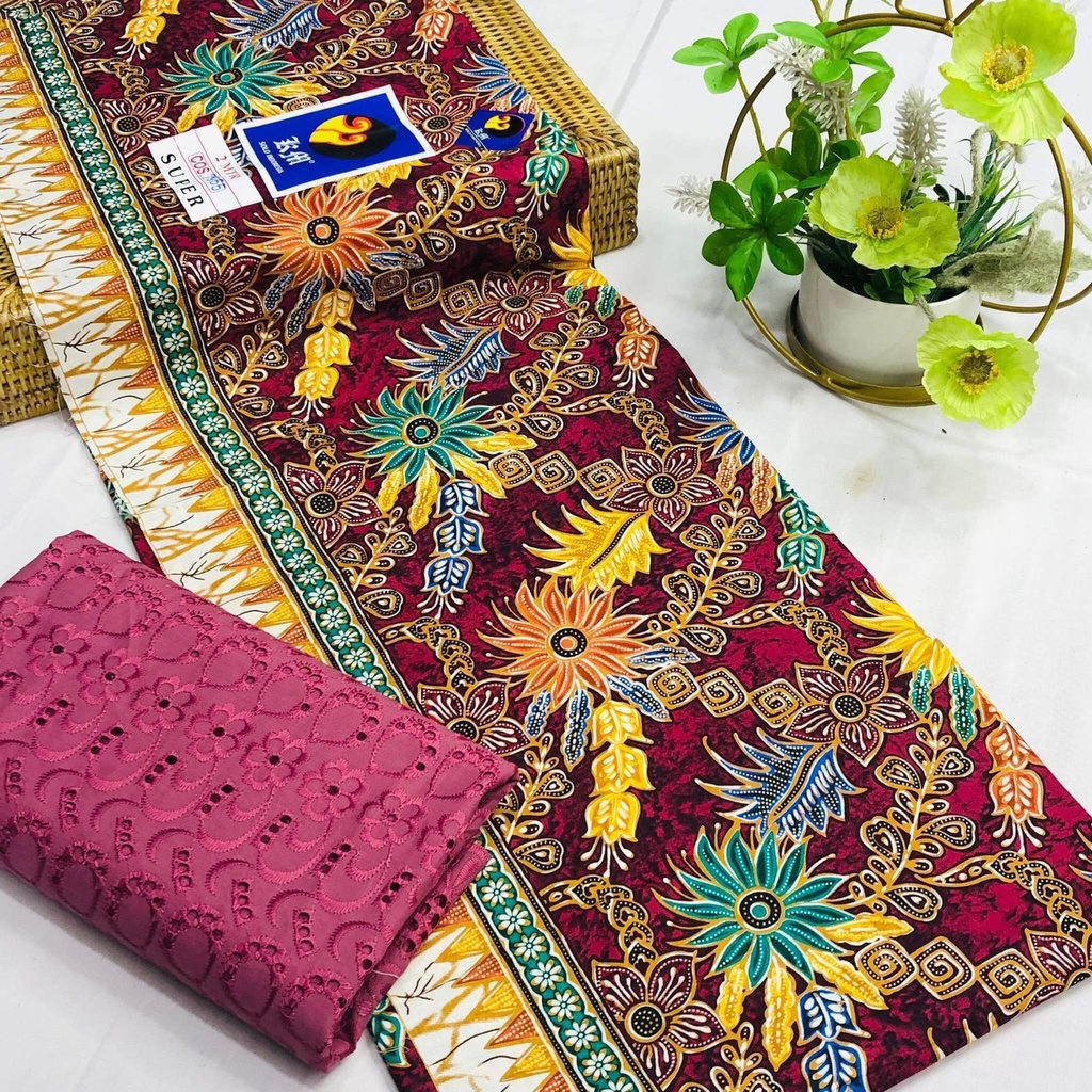 Solo အင်ဒိုနီးရှားပါတိတ်+ပိတ်ဖောက်ဇာ ( ၂မီတာ + ၁ ကိုက် )      (001)