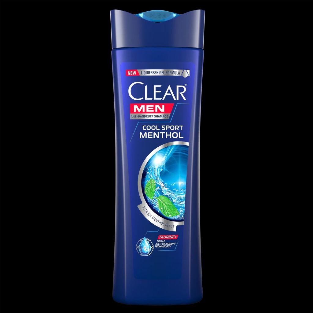 CLEAR Anti Dandruff Cool Sport Menthol Men Shampoo (170ml,340ml,450ml) (copy) (450ml)