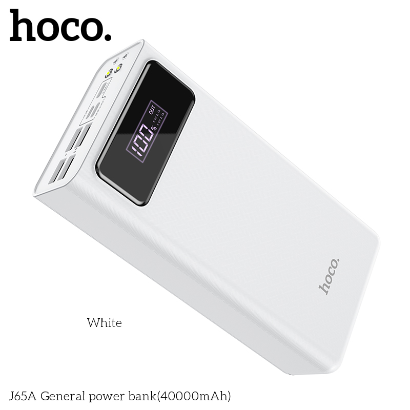 Hoco J65A General power bank(40000mAh) (White)