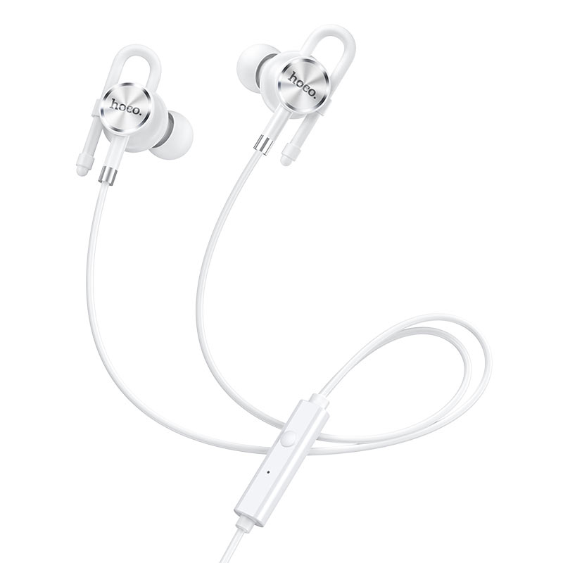 

Hoco Wired earphones 3.5mm “M84 Perfection” with mic (White)