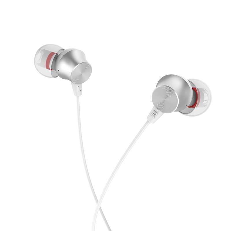 Hoco Wired earphones “M51 Proper sound” with mic (White)