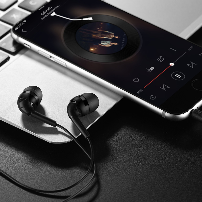 Hoco Wired earphones 3.5mm “M40 Prosody” with microphone