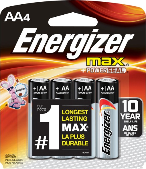 ENERGIZER BATTERY -AA / AAA-4PC