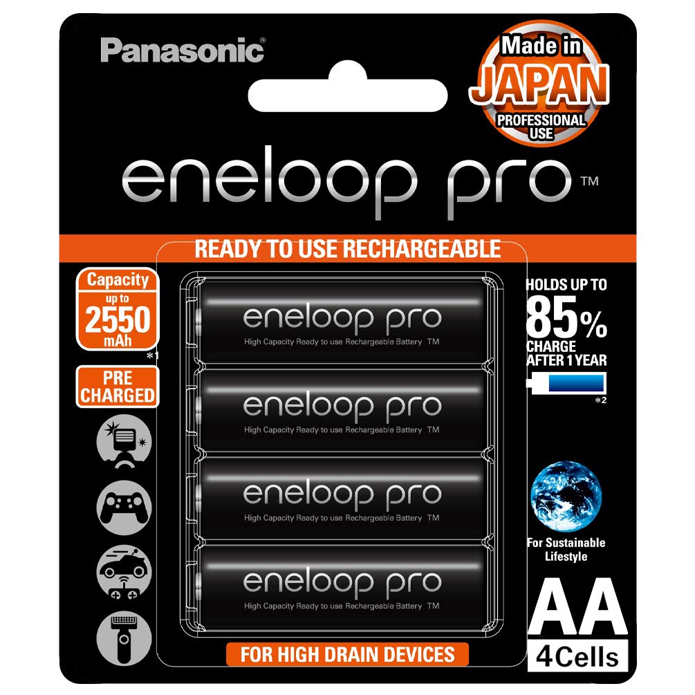 PANASONIC ENELOOP Pro RECHARGEABLE BATTERY Pro AA