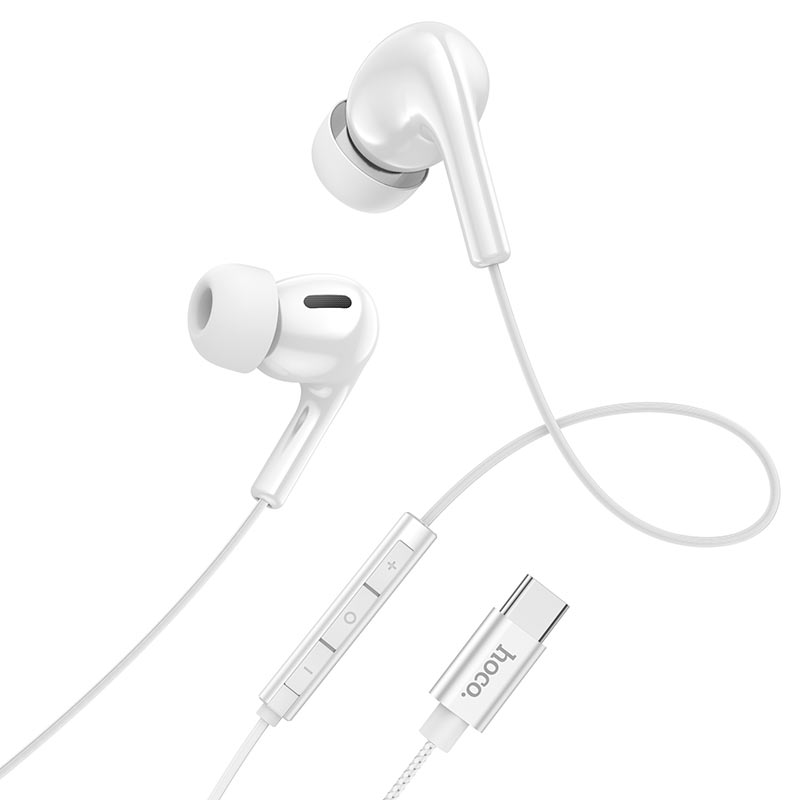 HOCO Wired earphones Type-C “M91 Shelly” with mic