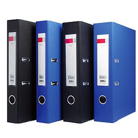 Deli PVC Lever Arch File A4