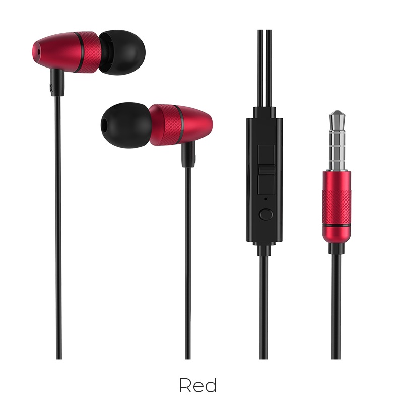HOCO Wired earphones 3.5mm “M59 Magnificent” with microphone