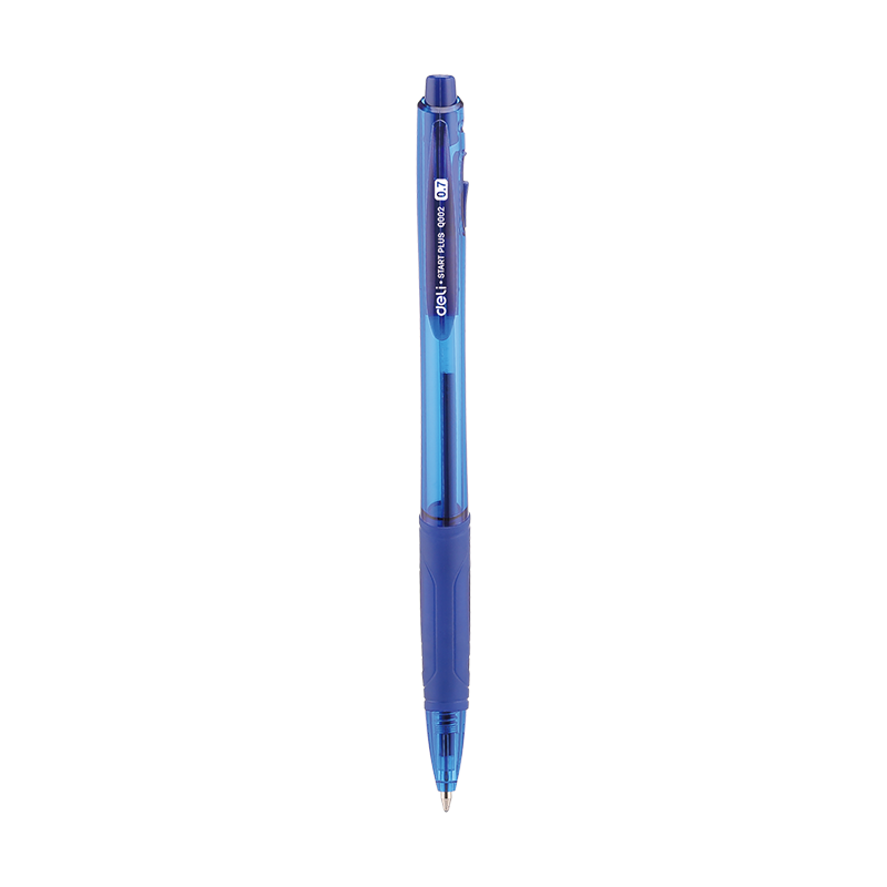 Deli Retractable Ball Point Pen (0.7mm)