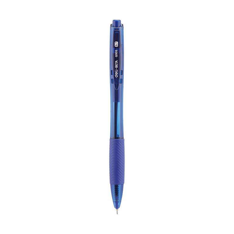 Deli Retractable Smooth Ball Point Pen (0.7mm)