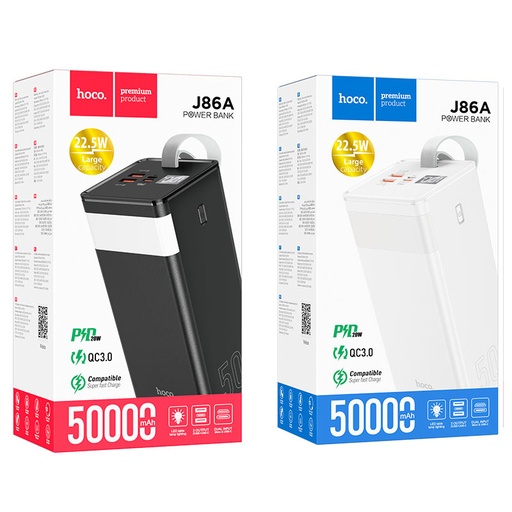 Hoco Power bank “J86A Powermaster” 22.5W 50000mAh