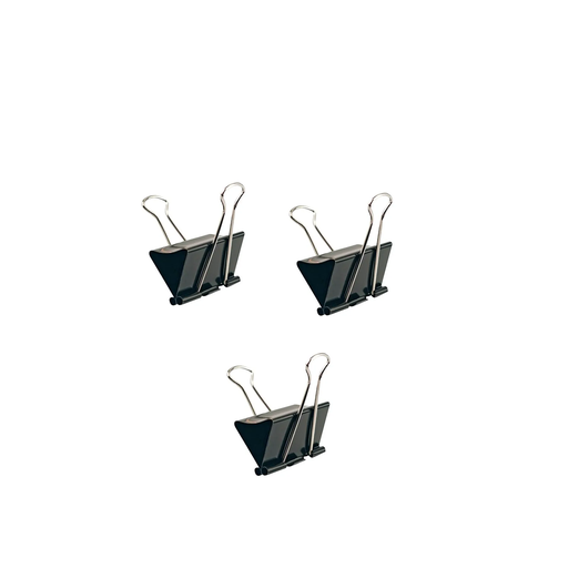 [HMDNPBCCHBK25MM] Binder Clip ( Black Color )25mm (China)