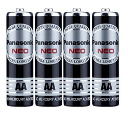 [BSBTPNS-R6NT-4S-AA] PANASONIC BATTERIES-AA-NEO ( 4 Pcs )