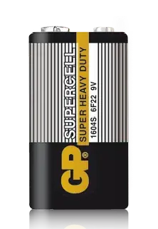 [BSOESBTGPSC9V] GP SUPERCELL  9V Battery  